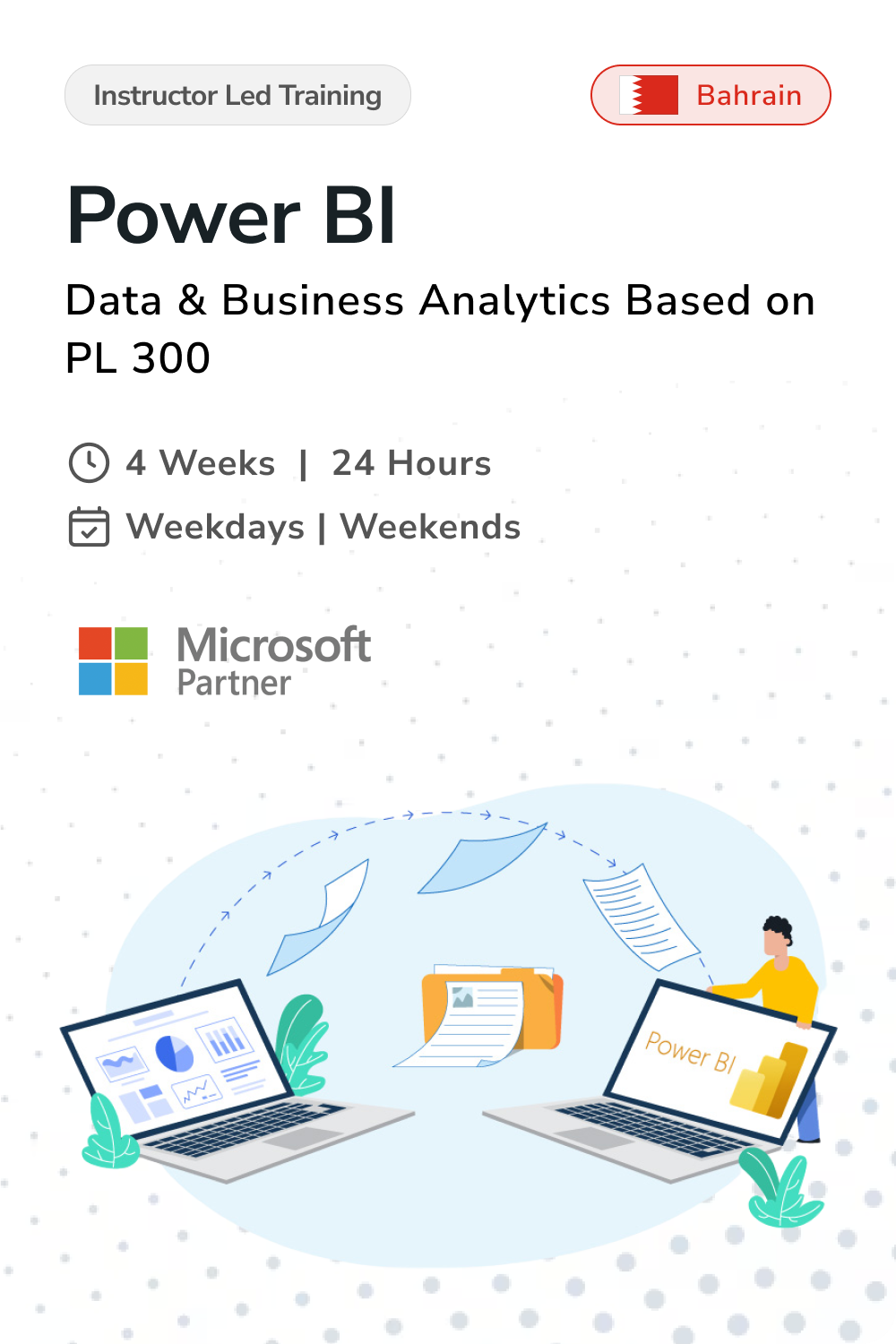 Microsoft Power BI – Data & Business Analytics Training Program in Bahrain