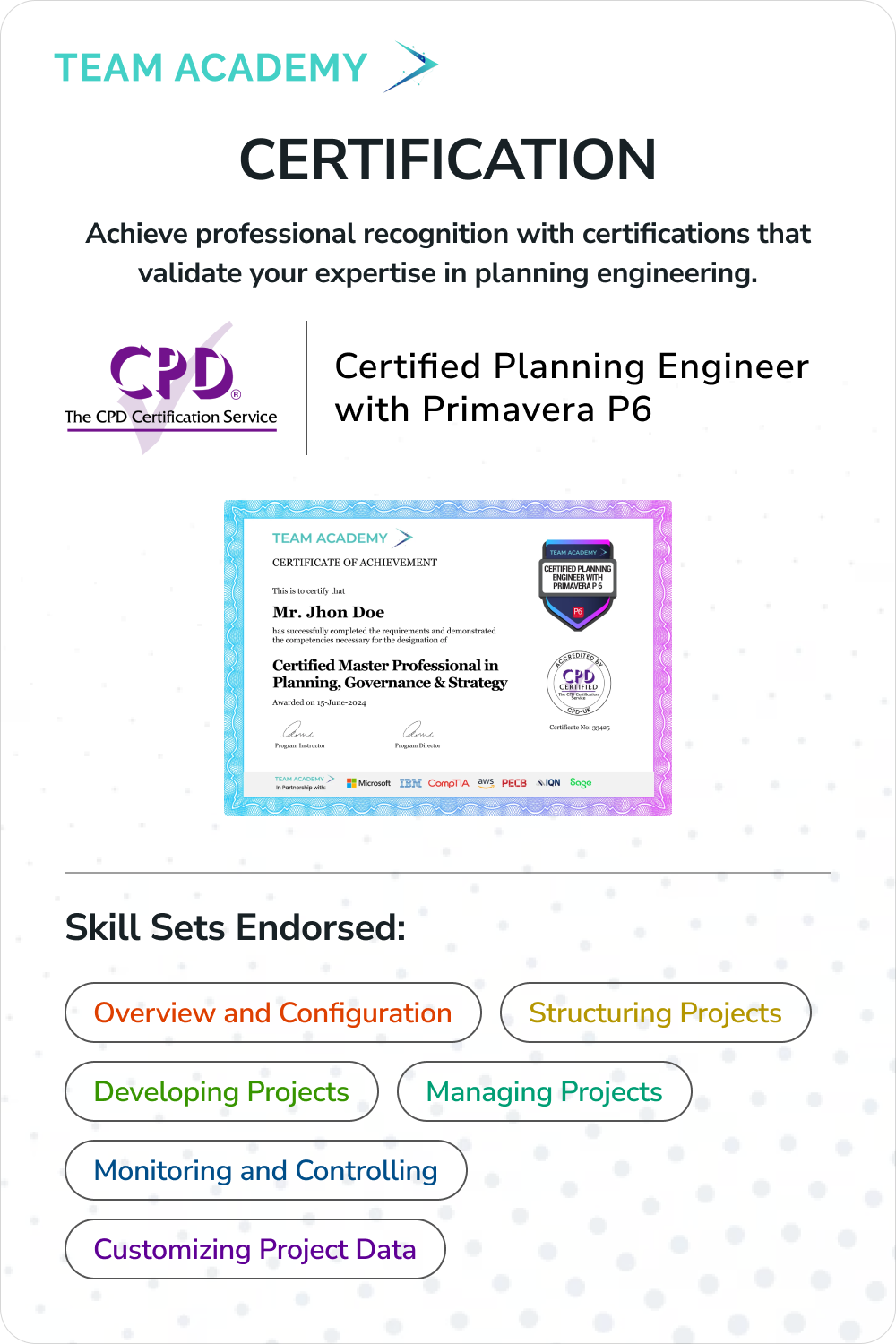 Primavera P6 Project Professional Training and Certification in Bahrain