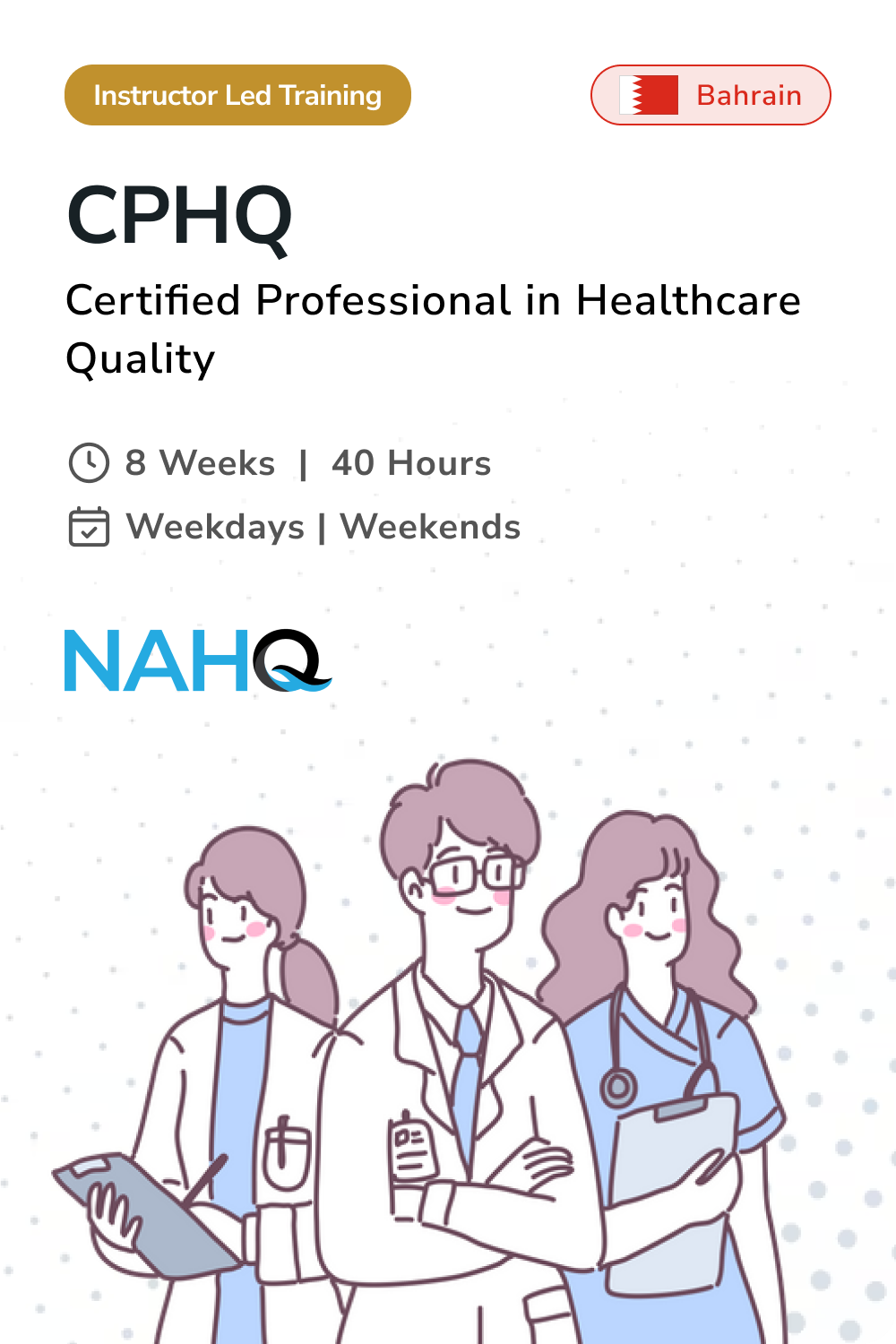 Certified Professional in Healthcare Quality in Bahrain